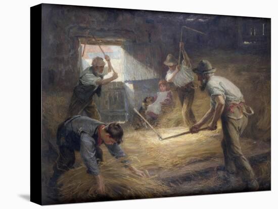 The Threshing Floor, C.1898-Ralph Hedley-Premier Image Canvas