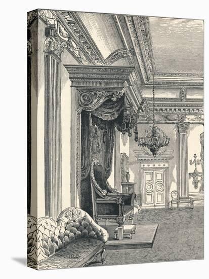 The Throne Room Dublin Castle, 1896-null-Premier Image Canvas