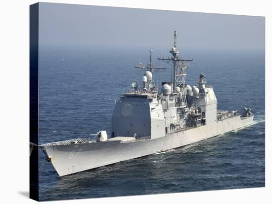 The Ticonderoga-Class Guided-Missile Cruiser USS Shiloh-Stocktrek Images-Premier Image Canvas