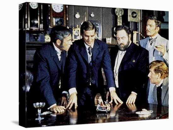 The Time Machine, Whit Bissell, Rod Taylor, Sebastian Cabot, Tom Helmore, 1960-null-Stretched Canvas