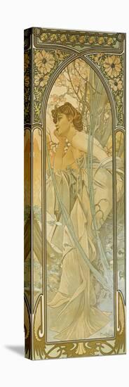 The Times of the Day: Evening Dream-Alphonse Mucha-Premier Image Canvas