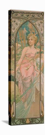 The Times of the Day: Morning Awakening, 1899-Alphonse Mucha-Premier Image Canvas