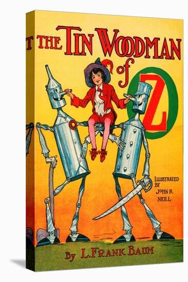 The Tin Woodsman of Oz-John R. Neill-Stretched Canvas