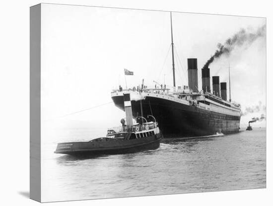 The Titanic Leaving Belfast Ireland for Southampton England for Its Maiden Voyage New York Usa-Harland & Wolff-Premier Image Canvas