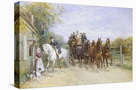 The Toll Gate-Heywood Hardy-Premier Image Canvas