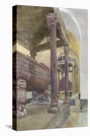 The Tomb of Frederick II in the Cathedral of Palermo-John Ruskin-Premier Image Canvas