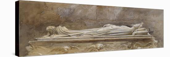 The Tomb of Ilaria Del Caretto in the Duomo-John Ruskin-Premier Image Canvas