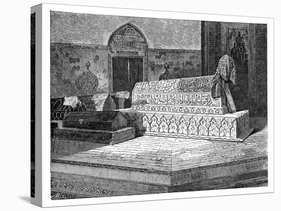 The Tomb of Mehmed II in the Green Mosque, Bursa, Turkey, 1895-null-Premier Image Canvas