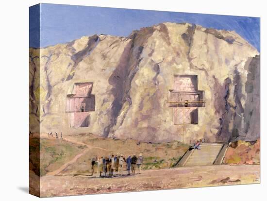 The Tombs of Darius and Artaxeres-Bob Brown-Premier Image Canvas