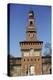 The Torre Del Filarete Clock Tower at the 15th Century Sforza Castle (Castello Sforzesco)-Stuart Forster-Premier Image Canvas