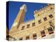 The Torre Del Mangia and Palazzo Pubblico on Palio Day, Siena, Tuscany, Italy-Ruth Tomlinson-Premier Image Canvas