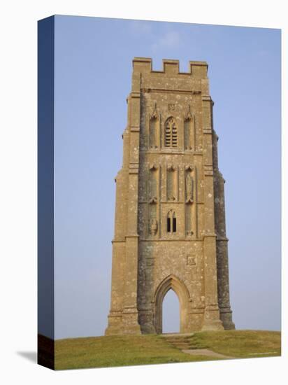 The Tower, Glastonbury Tor, Glastonbury, Somerset, England, UK-Julia Bayne-Premier Image Canvas