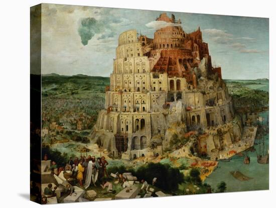 The Tower of Babel, 1563-Pieter Bruegel the Elder-Premier Image Canvas