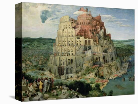 The Tower of Babel, c.1563-Pieter Bruegel the Elder-Premier Image Canvas
