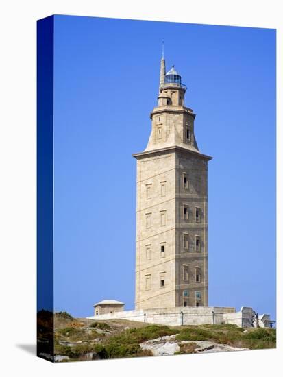 The Tower of Hercules Lighthouse, La Coruna City, Galicia, Spain, Europe-Richard Cummins-Premier Image Canvas
