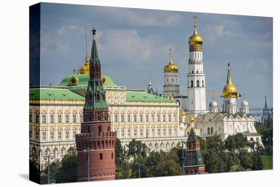 The Towers of the Kremlin, UNESCO World Heritage Site, Moscow, Russia, Europe-Michael Runkel-Premier Image Canvas