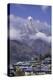 The Town of Lukla Beneath the Himalayan Mountains, Nepal, Asia-John Woodworth-Premier Image Canvas