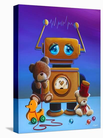 The Toy Robot-Cindy Thornton-Stretched Canvas