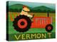 The Tractor Vermont-Stephen Huneck-Premier Image Canvas