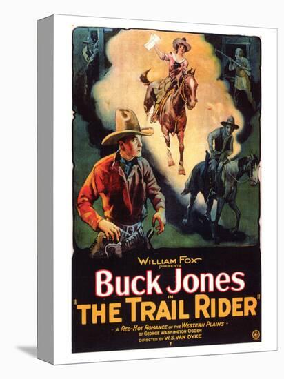 The Trail Rider, 1925-null-Stretched Canvas