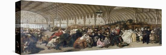 The Train Station, 1862-William Powell Frith-Premier Image Canvas