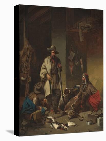 The Trapper's Cabin, 1858-John Mix Stanley-Premier Image Canvas