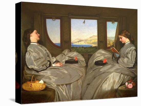 The Travelling Companions, 1862 (Oil on Canvas)-Augustus Leopold Egg-Premier Image Canvas