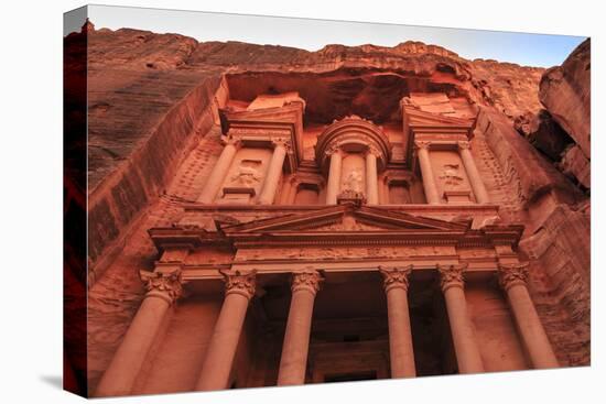 The Treasury (Al-Khazneh), Petra, UNESCO World Heritage Site, Jordan, Middle East-Eleanor Scriven-Premier Image Canvas