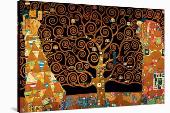 The Tree of Life (Interpretation)-Gustav Klimt-Stretched Canvas