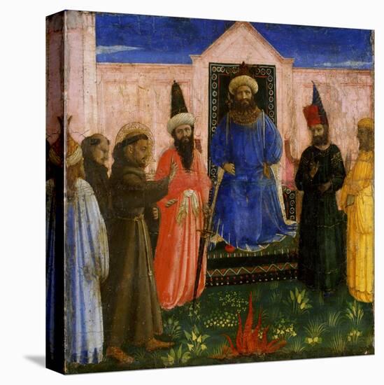 The Trial by Fire of St. Francis before the Sultan, C.1435-40-Fra Angelico-Premier Image Canvas