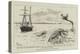The Trial of the Nordenfelt Submarine Boat at Landskrona-Sydney Prior Hall-Premier Image Canvas