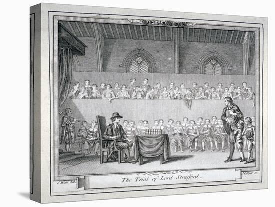 The Trial of Thomas Wentworth, Earl of Strafford, Westminster Hall, London, 1641-J Collyer-Premier Image Canvas