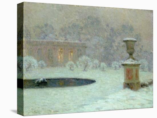 The Trianon Under Snow, c.1905-Henri Eugene Augustin Le Sidaner-Premier Image Canvas