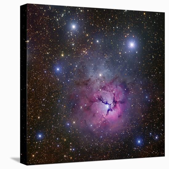 The Trifid Nebula Located in Sagittarius-Stocktrek Images-Premier Image Canvas
