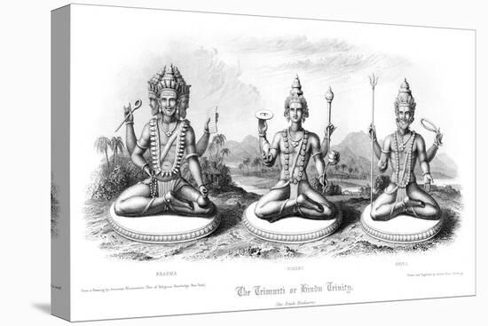 The Trimurti or Hindu Trinity-Andrew Thomas-Premier Image Canvas