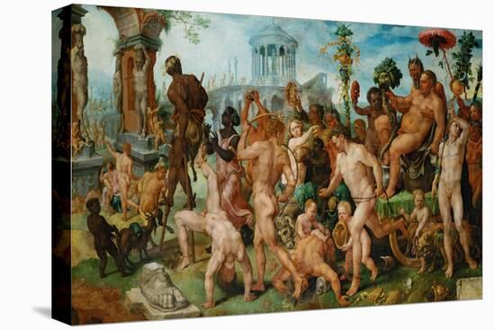 The Triumph of Bacchus, 1536-7-Maerten van Heemskerck-Premier Image Canvas