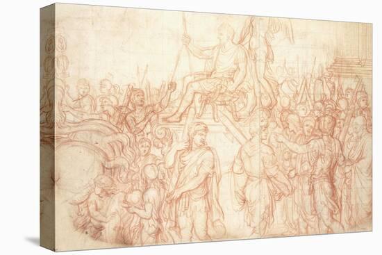 The Triumph of Emperor Constantine-Charles Le Brun-Premier Image Canvas