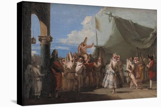 The Triumph of Pulcinella, 1760-1770-Giandomenico Tiepolo-Premier Image Canvas