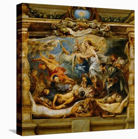 The Triumph of the Catholic Truth-Peter Paul Rubens-Premier Image Canvas