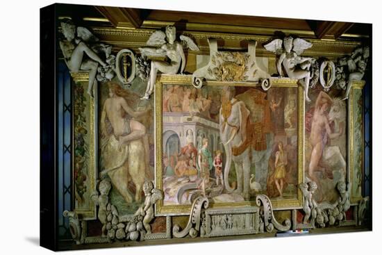 The Triumphal Elephant, an Allegorical Tribute to Francis I-Rosso Fiorentino (Battista di Jacopo)-Premier Image Canvas