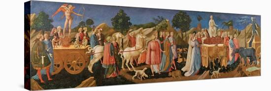 The Triumphs of Love, Chastity, and Death, C. 1450-Francesco Di Stefano Pesellino-Premier Image Canvas