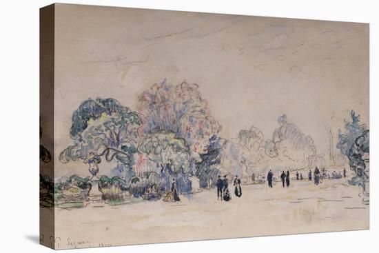 The Tuileries, Paris, 1910-Paul Signac-Premier Image Canvas