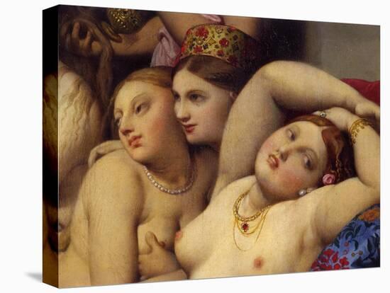 The Turkish Baths, Detail-Jean-Auguste-Dominique Ingres-Premier Image Canvas