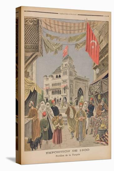 The Turkish Pavilion at the Universal Exhibition of 1900, Paris-French School-Premier Image Canvas