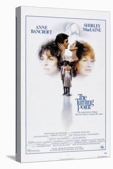 The Turning Point, Anne Bancroft, Mikhail Baryshnikov, Leslie Browne, Shirley Maclaine, 1977-null-Stretched Canvas