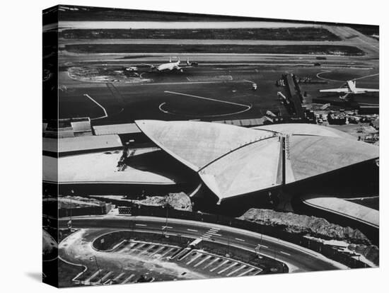 The Twa Terminal, Designed by Eero Saarinen-Dmitri Kessel-Premier Image Canvas