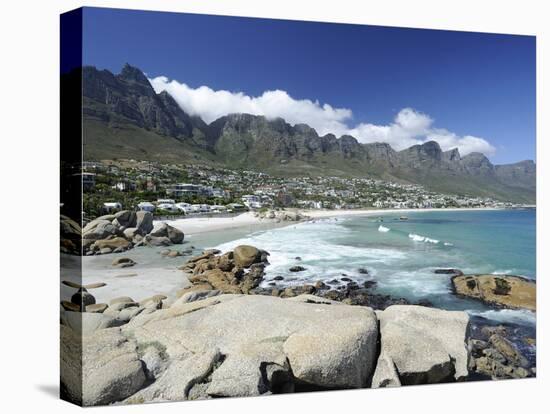 The Twelve Apostles, Camps Bay, Cape Town, Cape Province, South Africa, Africa-Peter Groenendijk-Premier Image Canvas