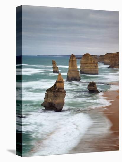 The Twelve Apostles, Port Campbell, Victoria, Australia-Walter Bibikow-Premier Image Canvas