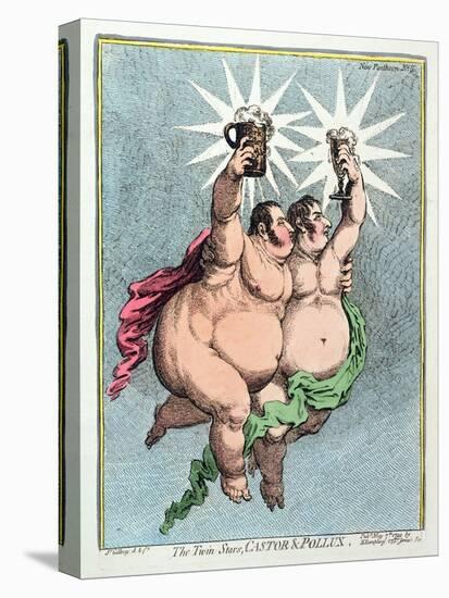 The Twin Stars, Castor and Pollux, Published by Hannah Humphrey in 1799-James Gillray-Premier Image Canvas