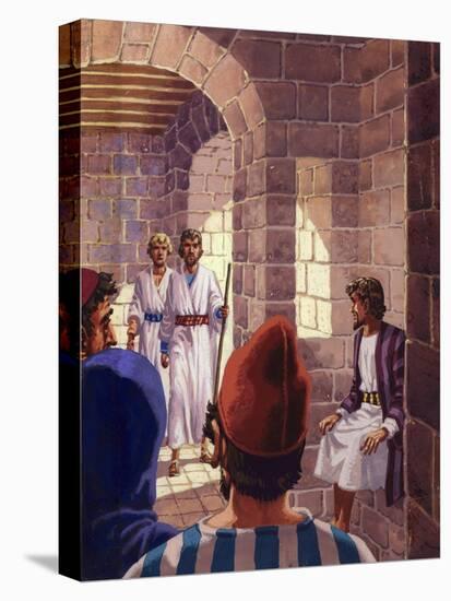 The Two Messengers from God Visiting Sodom-Pat Nicolle-Premier Image Canvas